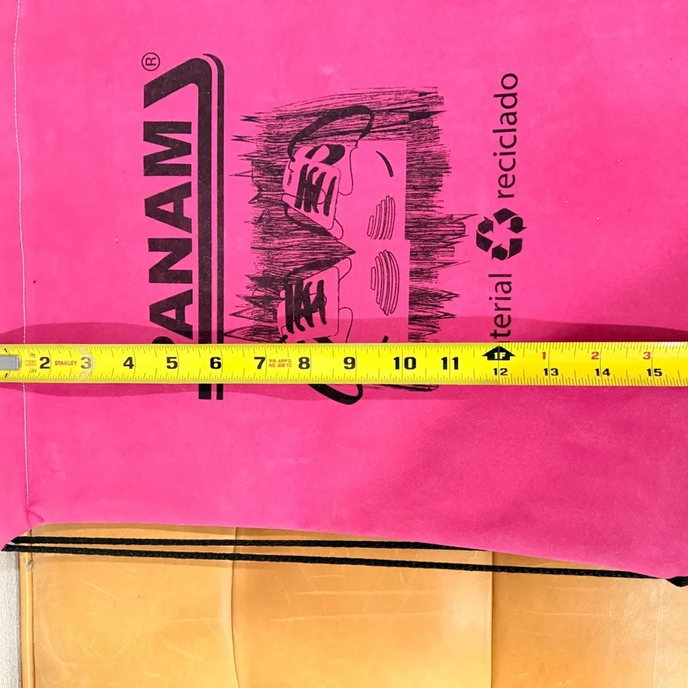 PANAM‎ Pink Suede Drawstring Bag Shoe Dust Bag Sneaker Storage